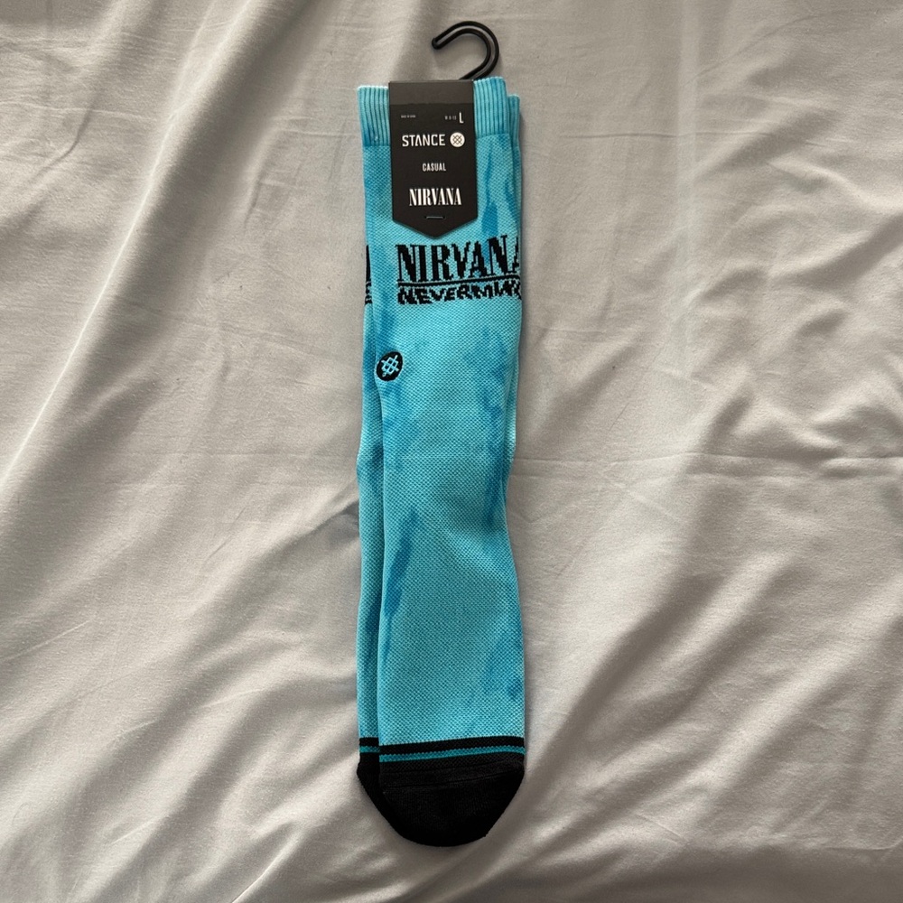 Stance Nirvana Casual Socks in Light Blue